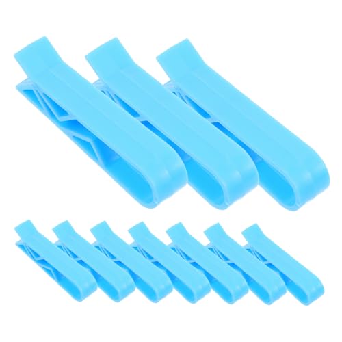 Levemolo Garbage Bag Clips Set of 100 Plastic Waste Basket Bag Holders Trash Can Bag Clips Easy Install for Home Office Use