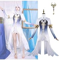 Amazon.co.jp: 原神 フォカロルス 水神 コスプレ 衣装