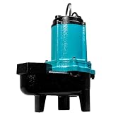 Little Giant 10SC-CIM 115V, 1/2 HP Manual Sewage/Effluent Pump