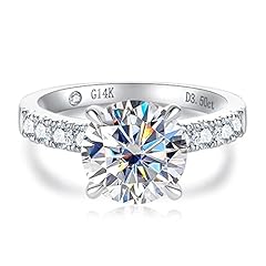 White Gold 3.5ct Round