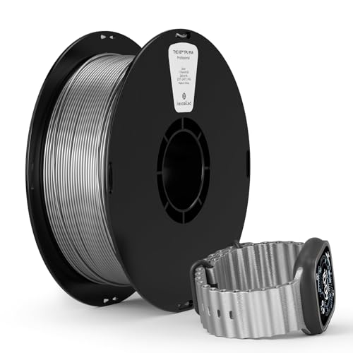 kexcelled TPU 95A Filament 1.75mm 1kg, Flexible and Soft, Silver