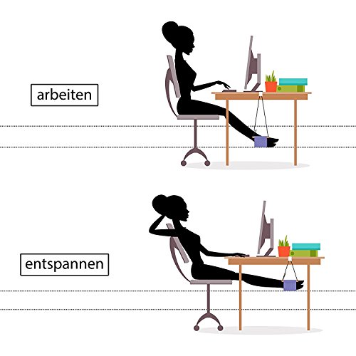 Middletone repose-pieds Pieds Hamac Sous le bureau...