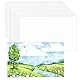 100 Blätter Aquarellpapier A6 300 g/m², Postkarten Blanko Aquarellpapier Weiß Aqurellpapierblock, 10,1 x 15,1 cm Aquarellblock Watercolor Paper A6 Aquarell Karten für Aquarell, Zeichnen und Lettering