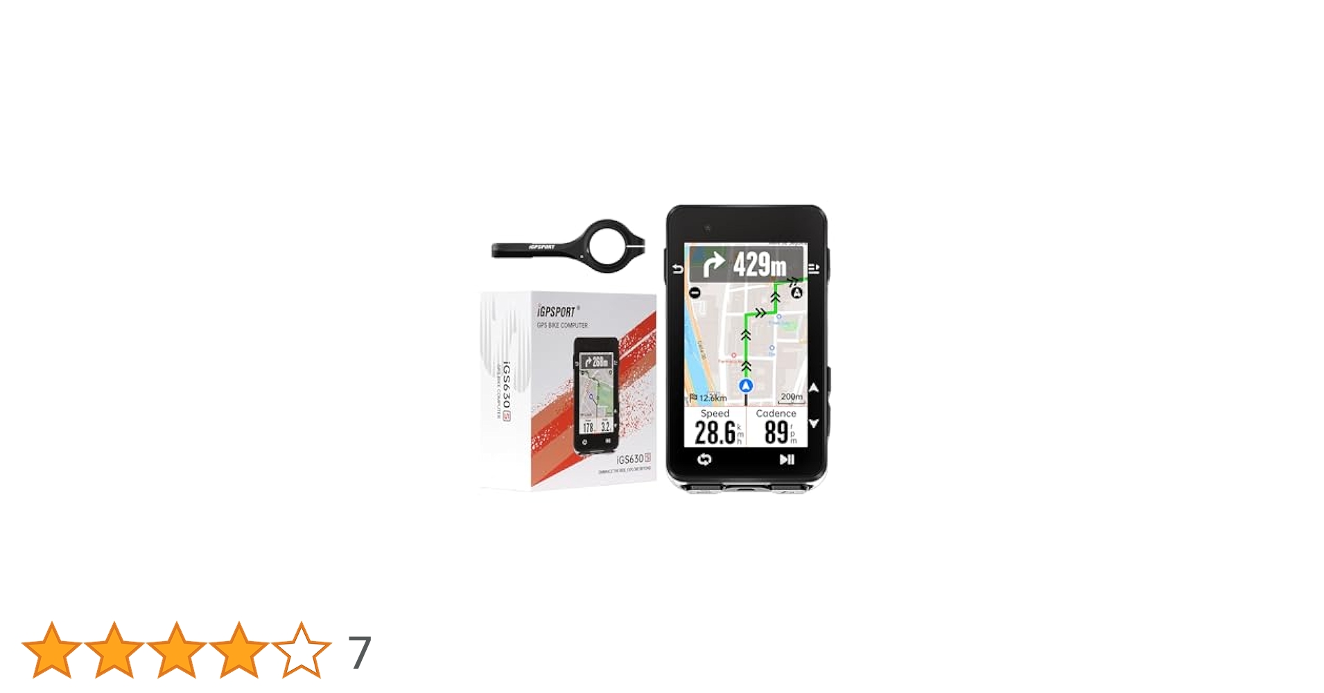 iGPSPORT iGS630S komputer rowerowy, nawigacja na mapie