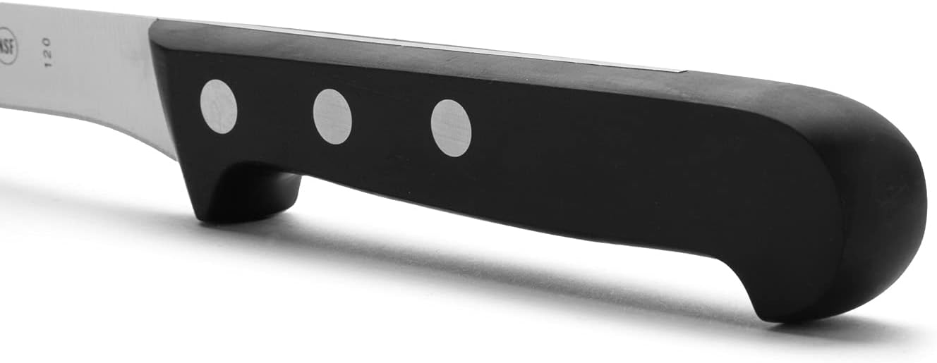 Arcos Fillet Knife 6 Inch Nitrum Stainless Steel. Ergonomic Polypropylene Handle and 160 mm Blade.Sharp Steak Knife to Fillet Meat and Fish. Series Universal. Color Black