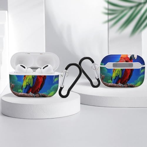 Coque AirPods Pro Parrot compatible charge sans fil