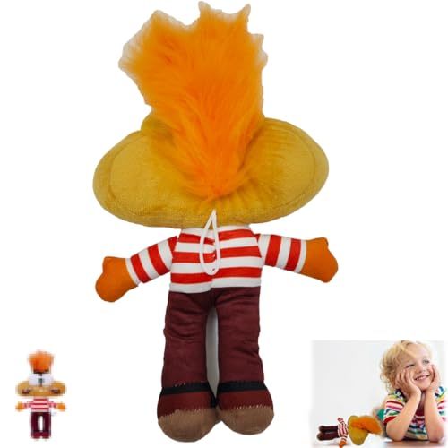 Gxlaihly Inside out 2 Peluche, Peluche Inside out 2, Ansiedad Peluches Juguete, Regalos para Niños y Niñas, para Cumpleaños Fanáticos de la Película Regalos Coleccionables (A-Ansiedad)