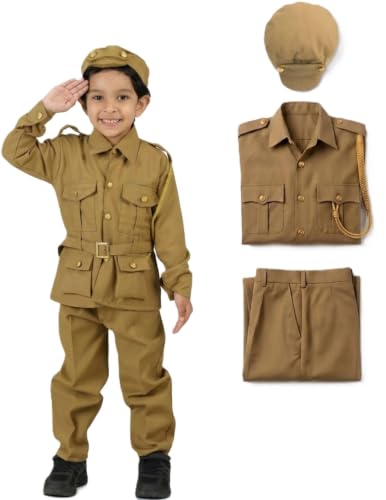 Image of BookMyCostume Police Community Helper Kids Fancy Dress Costume 3-4 Years
