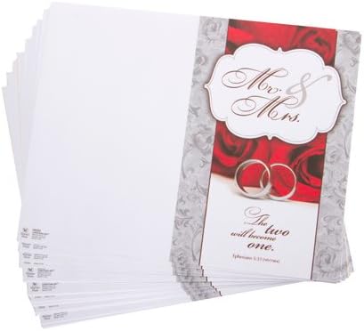 Victoria Lynn Wedding Programs - 2 Become 1 Theme - 100 Pieces
