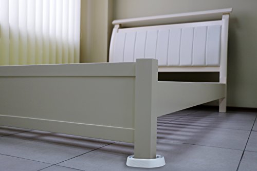Bed Bug Trap (8 Pack in White) | Bed Leg Protection and Bedbug Prevention | Eco Friendly and Baby Safe | Premium Interceptors, Detectors, Traps for Bed Bugs Treatment