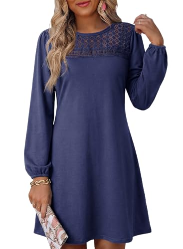 flowy long sleeve dress short Shirred Flounce Sleeve Ruffle Hem Chiffon Dress