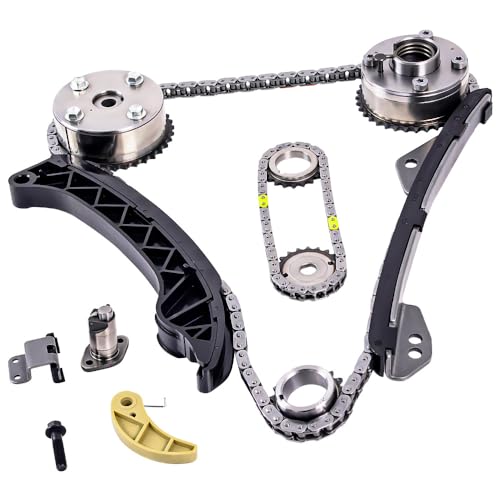 loosoo Timing Chain Kit Compatible with Pontiac Vibe 2009-2010, Scion XD 2008-2009 2011-2014, Toyo-ta Corolla 2009-2015/Matrix 2009-2014/Prius 2011-2015, Replace 13050-0T021 13070-0T010