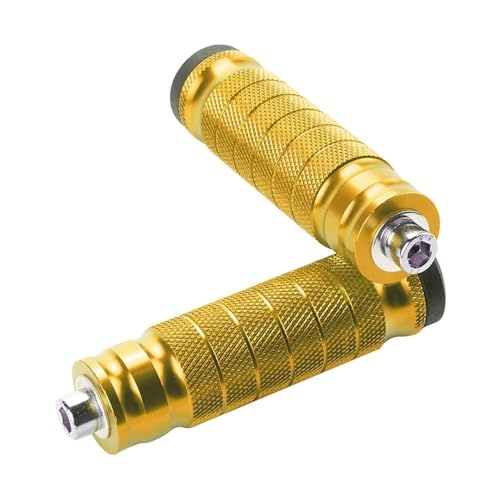 Repose-pieds universels 8mm moto taillés en aluminium CNC durable
