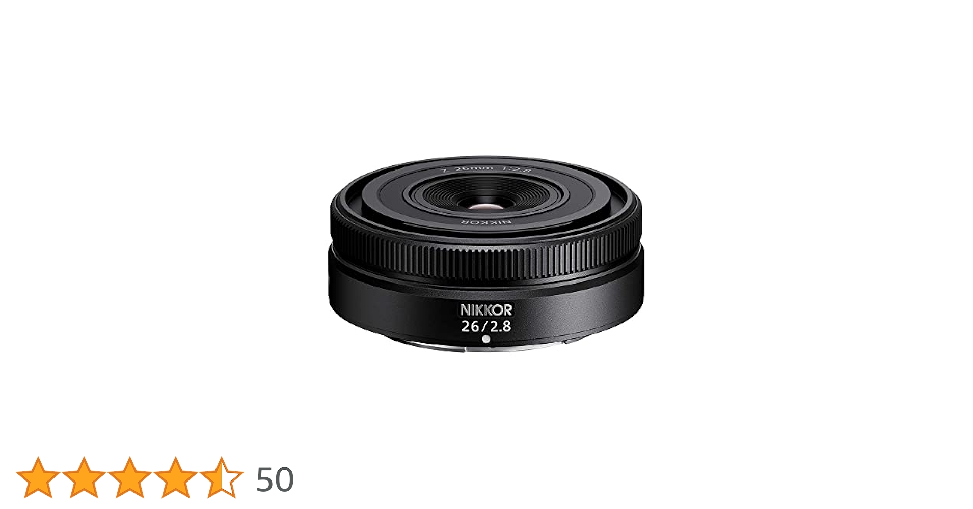 Amazon | Nikon 単焦点レンズ NIKKOR Z 26mm f/2.8 Zマウント