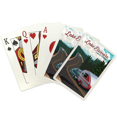 Baraja poker Lantern Press con 52 cartas miniatura 2