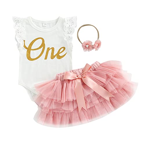 Conjunto Verano Bebé Niña Juego de Falda y Top Body para Recién Nacida Princesa Mameluco...