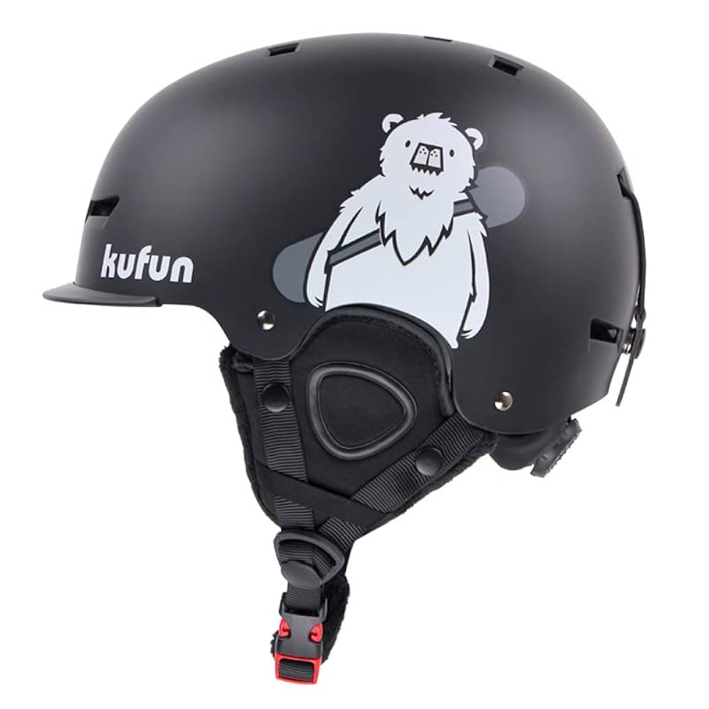 kufun スキー  スノーボード こども スノボー 調整可能　ヘルメット Amazon | kufun スキー ヘルメット スノーボード 大人用