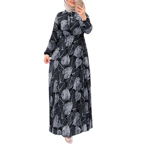 Abaya tenue de fête traditionnelle à capuche pour femme musulmane moderne