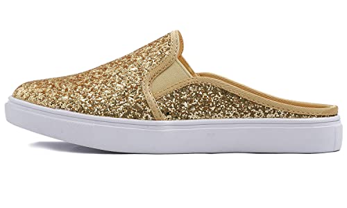 Image of FEVERSOLE Women's Sport Mules Slip On Loafers Fashion Backless Sneakers