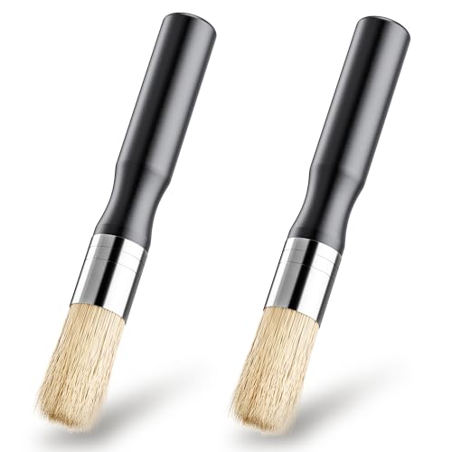 2 Stück Barista Pinsel Set – Vegane Reinigungsbürsten für...