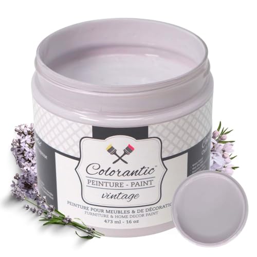 Colorantic | LAVENDER Chalk Paint Based for Furniture DIY -