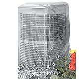 Round Ground Air Conditioner Cover | Waterproof, Heavy-Duty AC Cover for Outdoor Units | Air Conditioner Covers for Outside Units