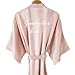 Produktbild neue Bademantel Braut Satin-Seide Robe Frauen Brautparty Schwester Team Mutter Dusche Geschenk Brautjungfer Hochzeit kurze Roben-grandmother bride-1-XL
