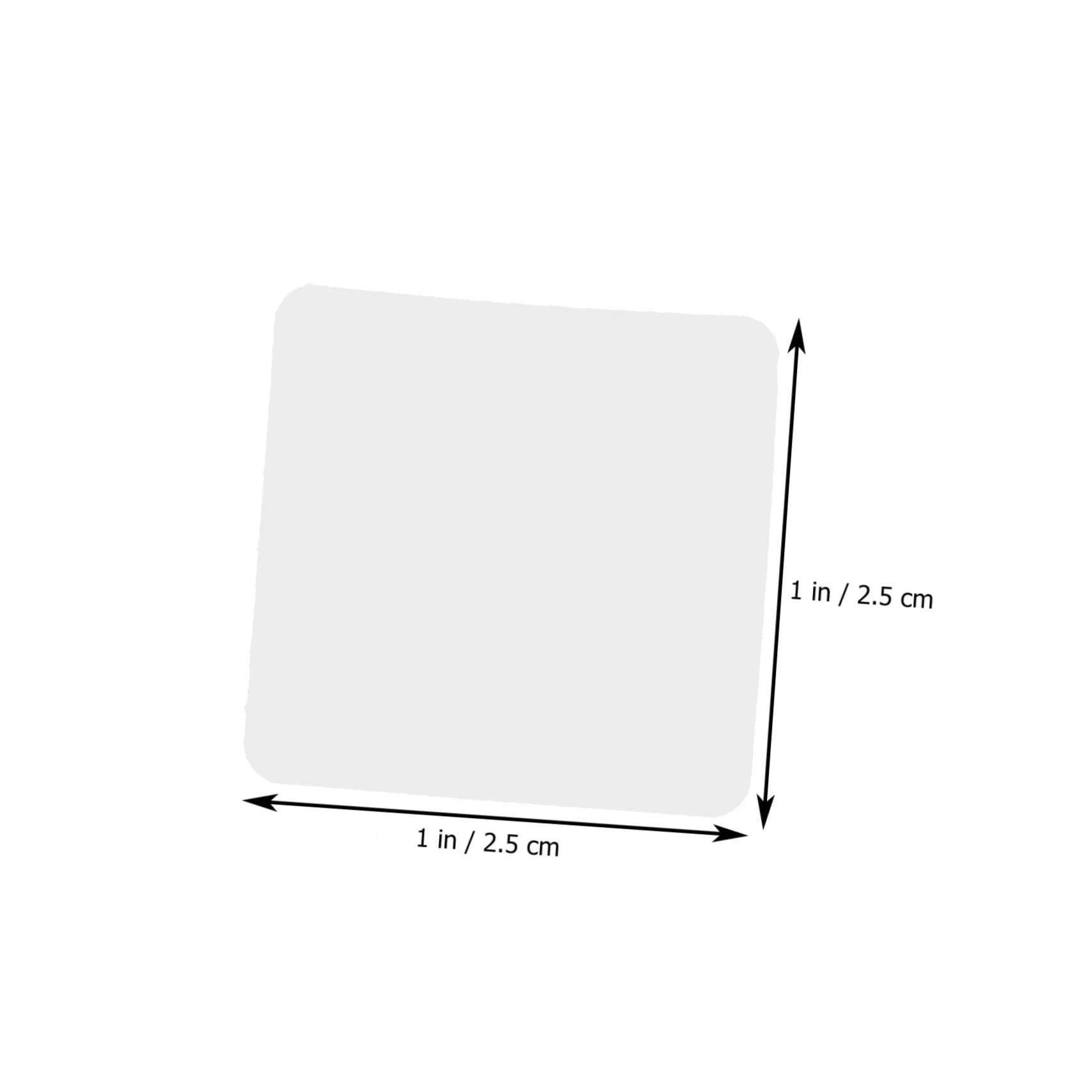 OSALADI Removable Double Sided Tape Double Stick Adhesive Dots Acrylic Wall Adhesive No Sticky Tape for Paper Wood