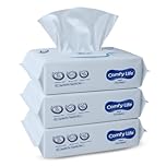 Comfy Life Dry Wipes for Adult Personal Care – Soft & Extra Large Body Cleaning Wipes – 300 Sheets (Pack of 3) – Unscented, Gentle for Sensitive Skin, Bathing & Incontinence Care