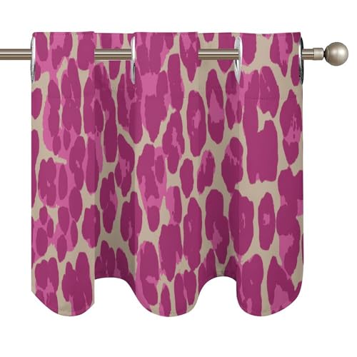 2 paneles de cenefa de cortina de estilo asiático morado para ventanas 5