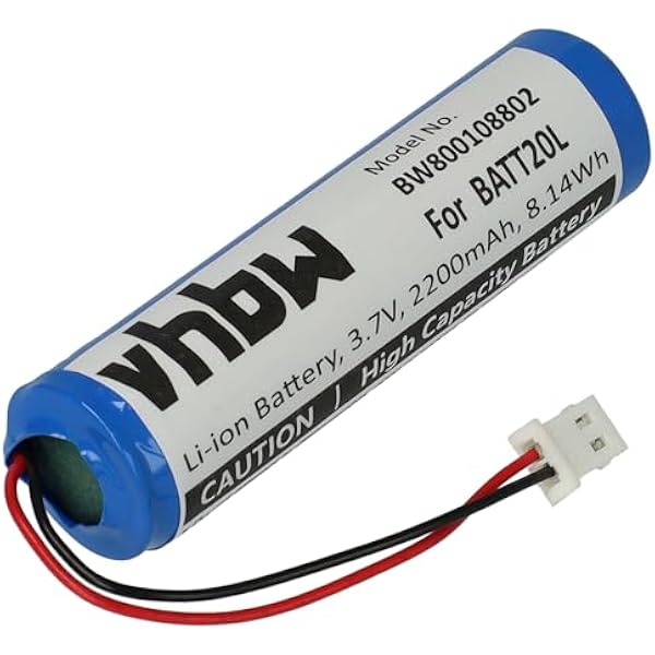 vhbw 1 x akumulator kompatybilny z Midland ER200, ER300 radio cyfrowe (2200 mAh, 3,7 V, Li-Ion) - zamiennik do BATT20L