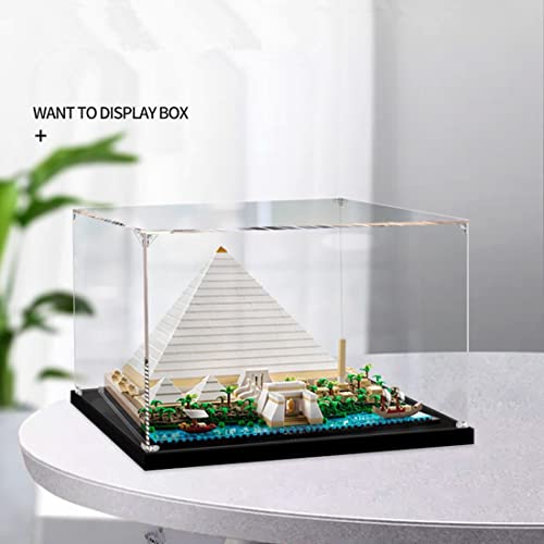 YLtremker Vetrina in acrilico per Lego 21058