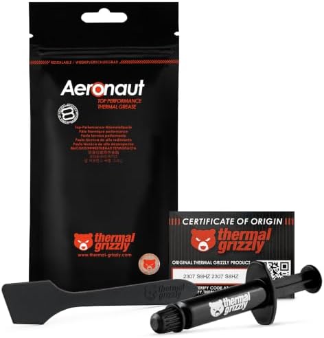 Thermal Grizzly Aeronaut High Performance Desktop PC Thermal Paste - 1g