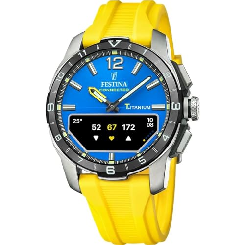 Montre connectée hybride homme Festina autonomie 10 jours et suivi de pas F23000