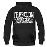  gestofft Tradition Schwalbe - Hoodie/Pullover Simson Waffenschmiede Suhl S50 S51 Star Duo Habicht IFA DDR (S)