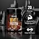 Warrior Whey Proteinpulver 500 g (bis zu 36 g Shake) – Muskelaufbau- und Erholungsgetränk – zum Genießen nach dem Training – köstlich und reich an Aminosäuren – 20 Portionen ()