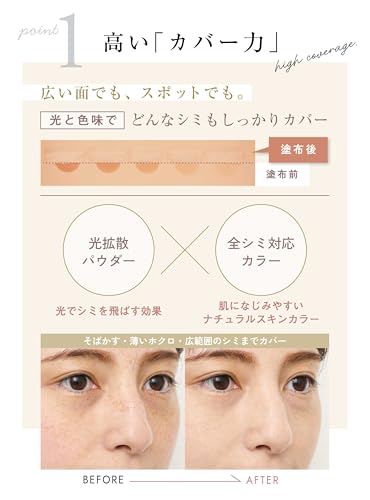 エクスボーテ 薬用美白コンシーラー SPF39 PA++ スティックタイプ 自然仕上げ 高カバー の商品画像 2