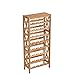 Wine Rack Szafka Uchwyt Wino Stand Stand Gospodarskie Drewniane Wino Rack Podłogi Szafka Wino Dekoracja Szafka Wina Uchwyt Stoisko Półki Do przechowywania wina Półki z blatem Stojak na Wino