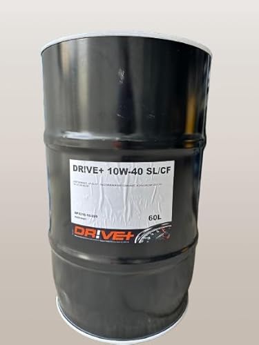 Drive+ 10W-40 SL/CF Olio Motore Sintetico, 60L