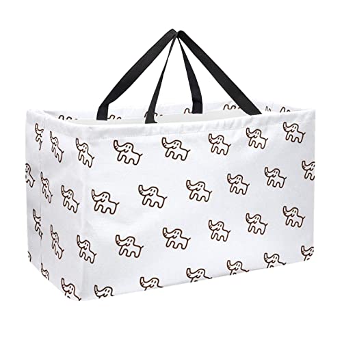 KAPOHU Bolsa de la compra grande para mujer, peonía rosa, bolsas de la compra reutilizables, bolsa de almacenamiento resistente para escuela/cocina/ropa, multicolor8, 22,0 x 12,6 x 11,4 in/56 x 29 x