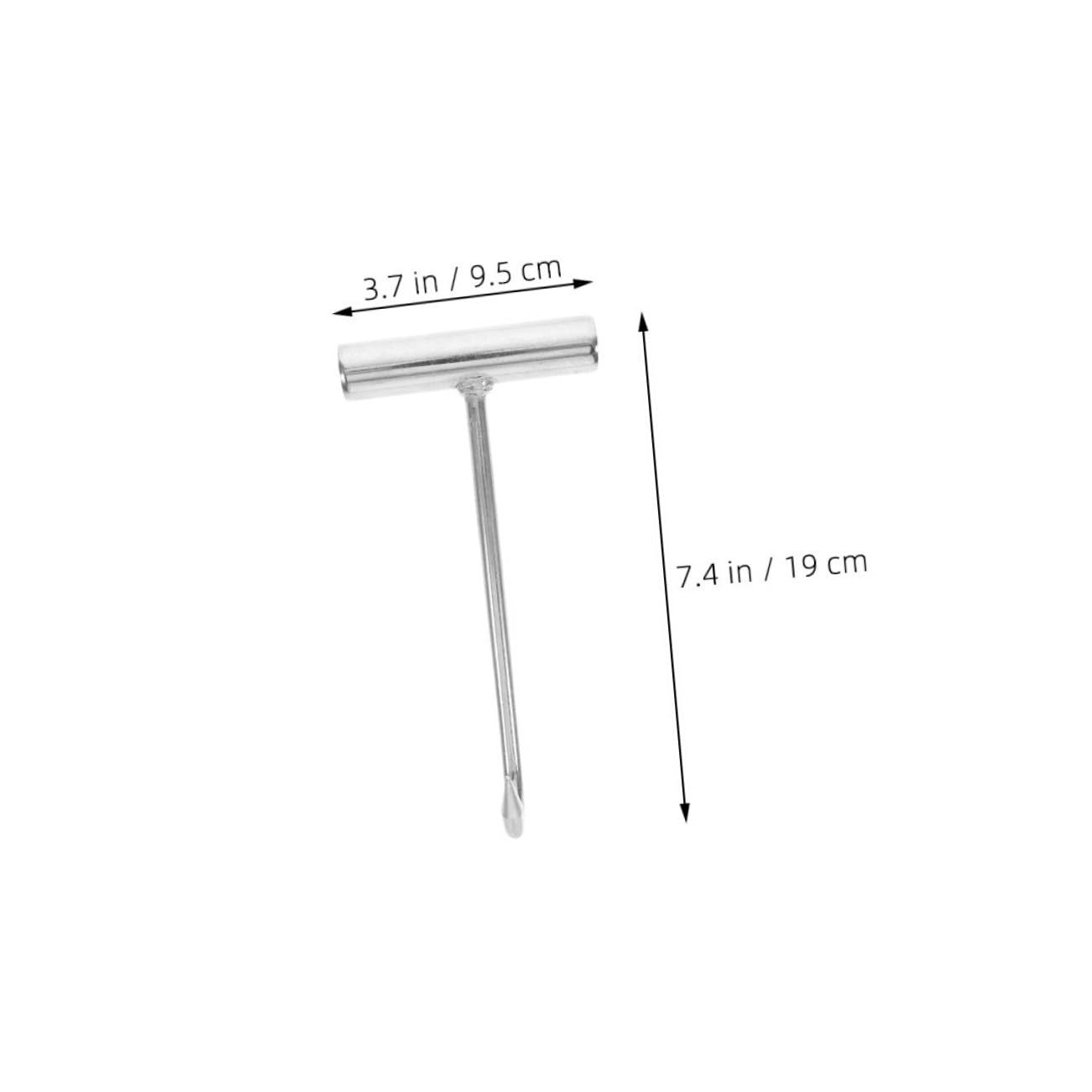 Garneck Gancio per Disossare Carne in Acciaio Inossidabile Manico Ergonomico a Forma di T, Set da 5 Pezzi, Facile da Pulire, per Ristorante e Barbecue