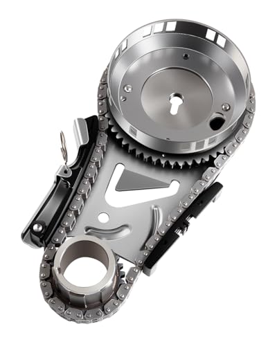SCITOO TK1160 Timing Chain Kit Tensioner Sprockets Crank Sprocket fits for 03-10 Jeep for Chrysler Dodge 5.7L 6.1L OHV HEMI