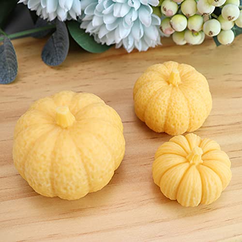 Stampo in silicone di alta qualità a forma di zucca per candele