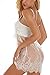 Unilove Sexy Babydoll Lingerie for Women Lace Babydoll Nightwear Chemise Lingerie(XL)