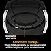 Vornado VH10 Space Heater for Indoor Use, Adjustable Thermostat, 2 Heat Settings, Advanced Safety Features, Black