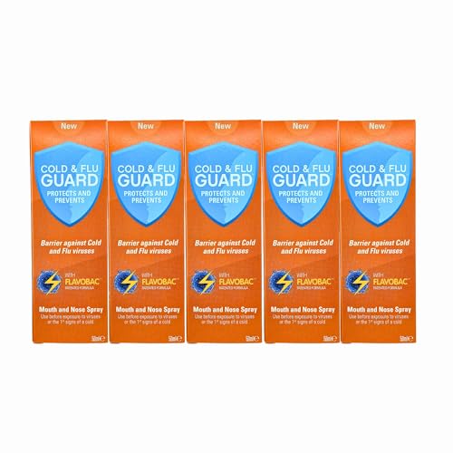 Oraldent Cold & Flu Guard 50ml – Oral & Nasal Spray for Daily Use - Supports Normal Mucosal Function – Creates a Physical Film - Contains Hyaluronic Acid
