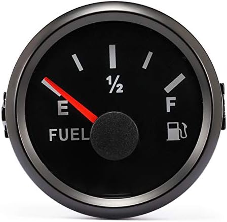 ELING Fuel Level Gauge Meter 0-190ohm Signal 52mm With Backlight 12V/24V