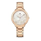 Tommy Hilfiger Women's 1781780 Leila Analog Display Quartz Rose Gold Watch