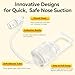 Pumpinose Nasal Aspirator for Baby and Toddler Nose Clearing with Hand Pump and Non-Invasive Tip for Quick, Quiet Suction, Co-Branded with CHIBOJI