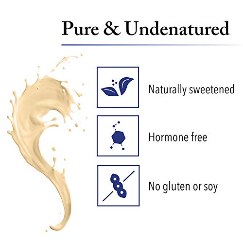 Whey Factors By Natural Factors, Grass Fed Whey Protein Concentrate, Aids Muscle Development And Immune Health, French Vanilla, 2 Lb #TOP5